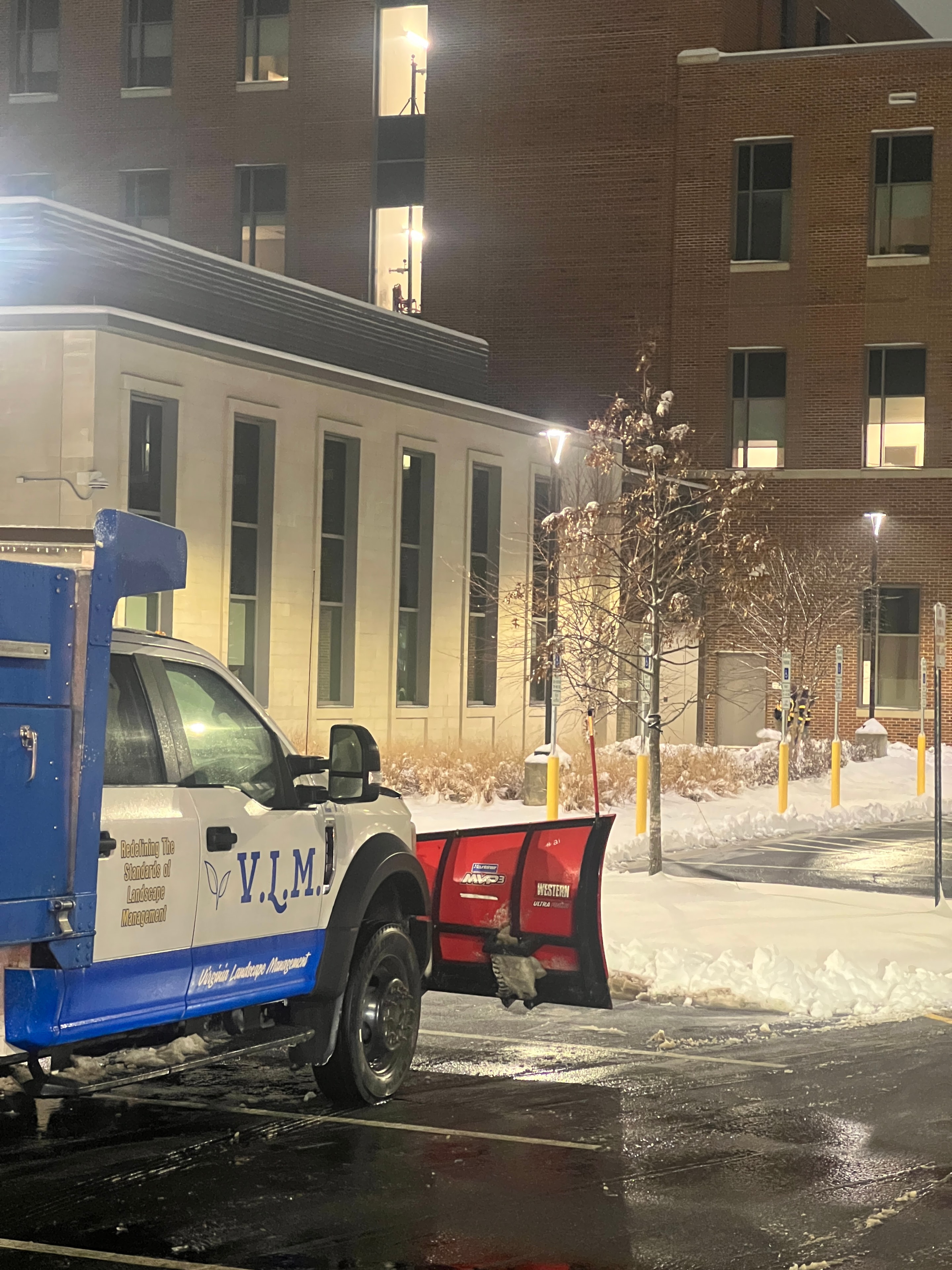 On-site operations — winter storm event